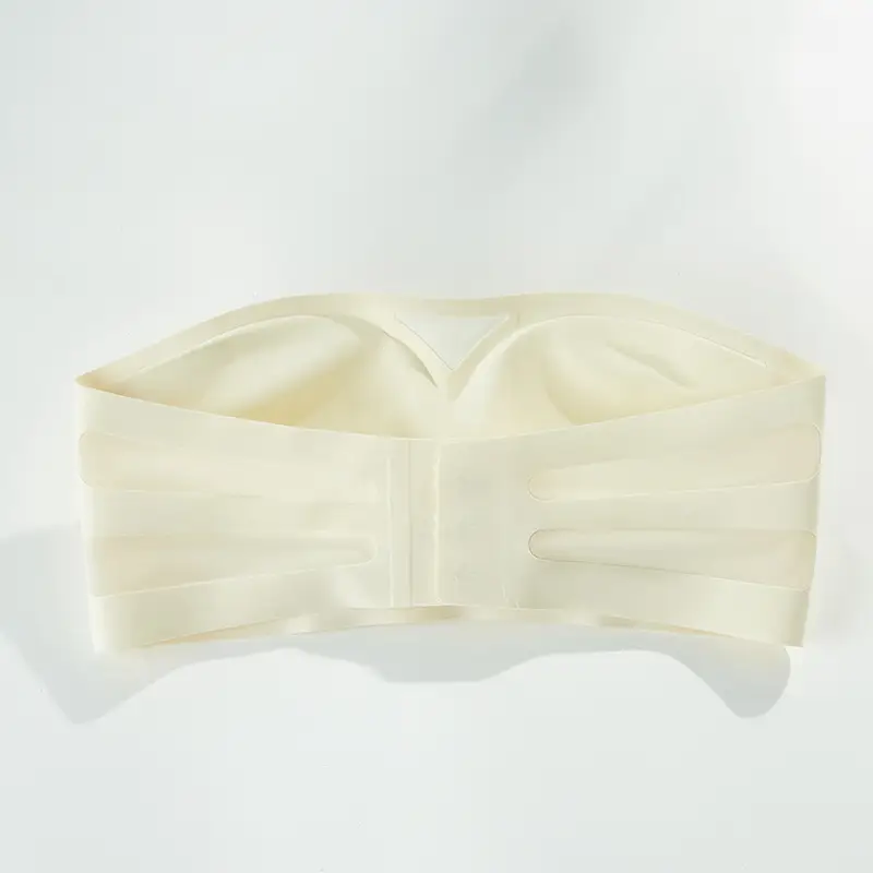 One-Piece Seamless Bra, Strapless, Non-Slip, Push-Up Bra for Women, Small Bust Enhancement, Side Breast Reduction Bra for Young Girls