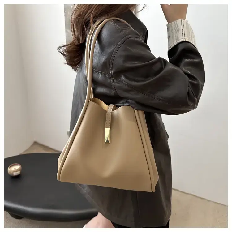 Brown Leather Tote Bag for Women 2025 New Style — feature 11