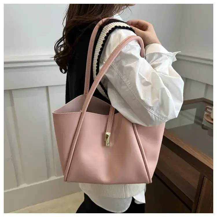 Brown Leather Tote Bag for Women 2025 New Style — feature 12