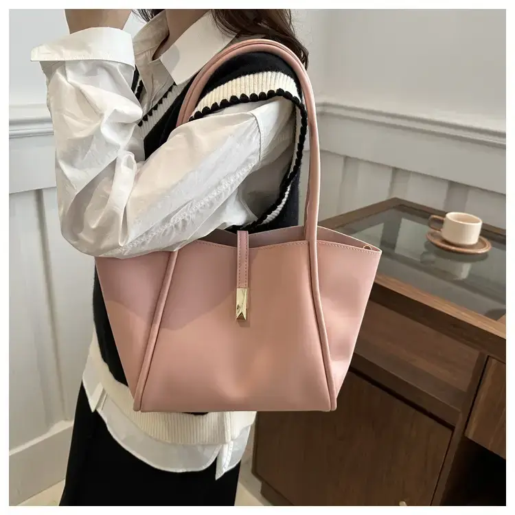 Brown Leather Tote Bag for Women 2025 New Style — feature 13