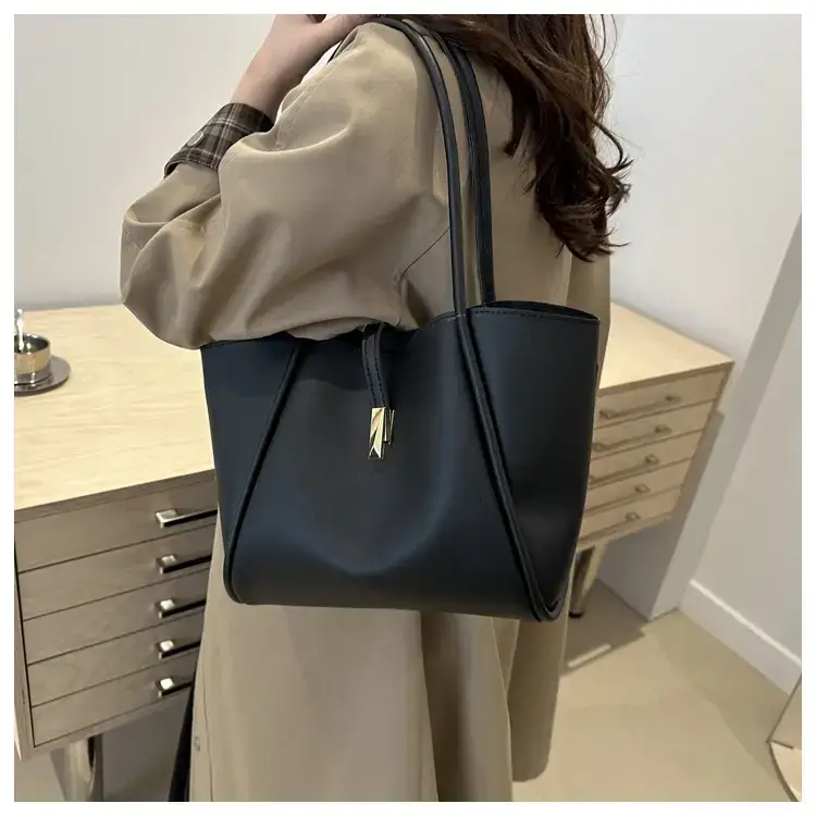 Brown Leather Tote Bag for Women 2025 New Style — feature 17