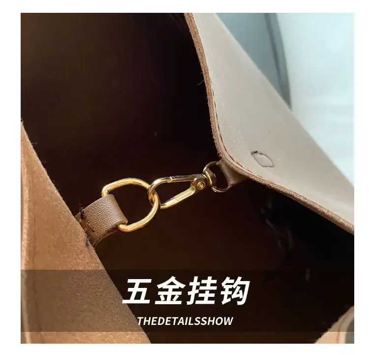 Brown Leather Tote Bag for Women 2025 New Style — feature 5