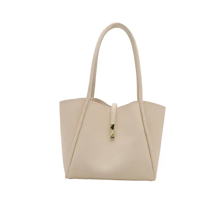 Brown Leather Tote Bag for Women 2025 New Style - Image 2