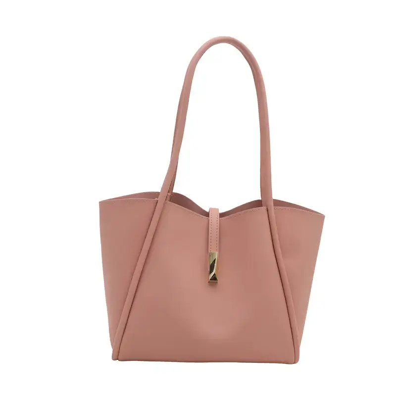 Brown Leather Tote Bag for Women 2025 New Style - Image 3