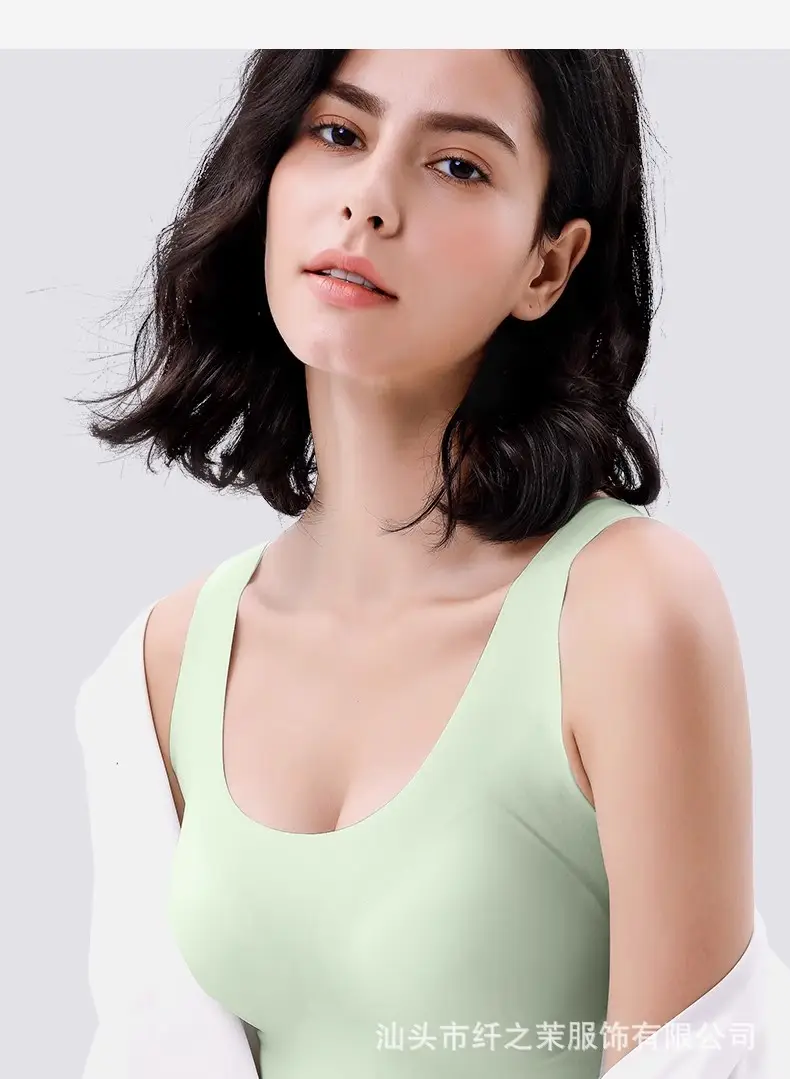 Liquid Foundation, Traceless, Wire-Free Summer Underwear, Anti-Sagging Sports Vest Style, Big Breasts, Small Back, Super Soft Bra — feature 7