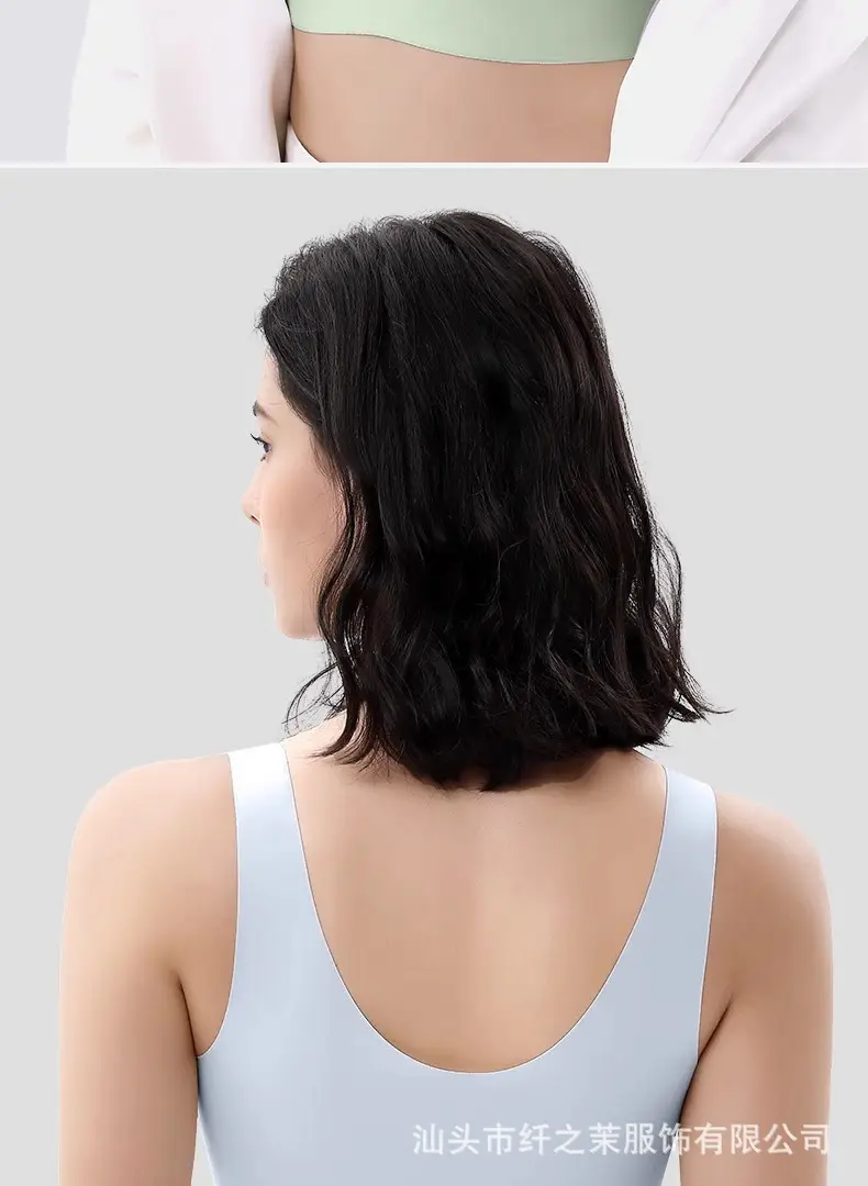 Liquid Foundation, Traceless, Wire-Free Summer Underwear, Anti-Sagging Sports Vest Style, Big Breasts, Small Back, Super Soft Bra — feature 8