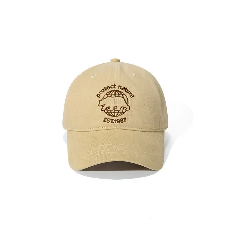 Environmental Protection Baseball Caps with Rhino Embroidery - Image 2