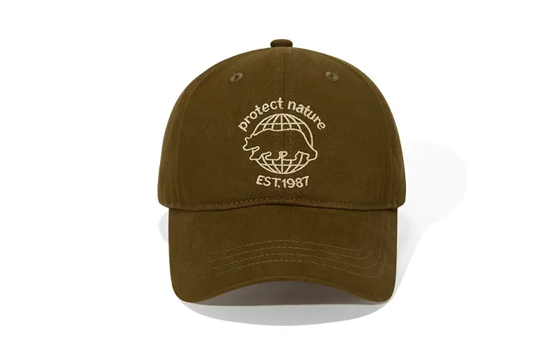 Environmental Protection Baseball Caps with Rhino Embroidery - Image 3