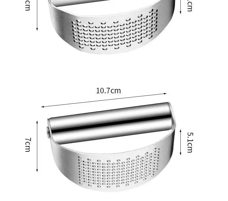 Stainless Steel Manual Garlic Press 410cm — feature 14