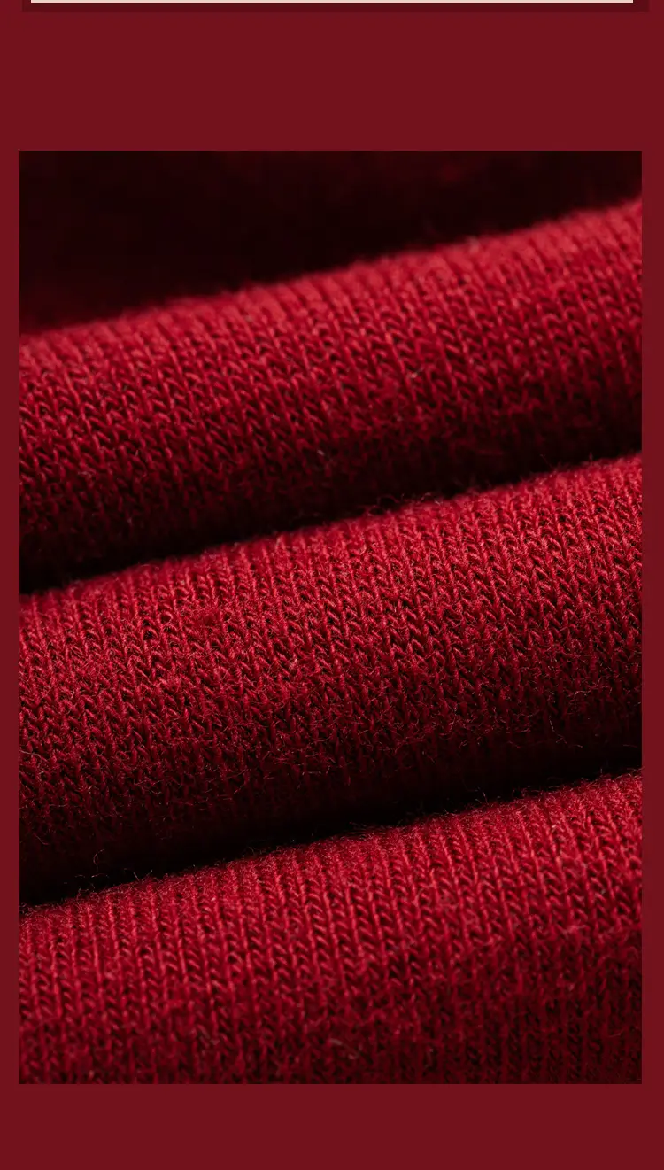 wine red Bride and Groom Men and Women One Couple Wedding Socks Invisible Socks Festive Deep Dark Red Boat Socks Middle Tube — feature 27