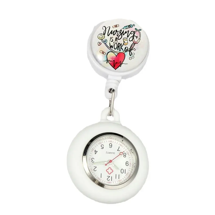 Nurse Cross-Border Luminous Retractable Watch