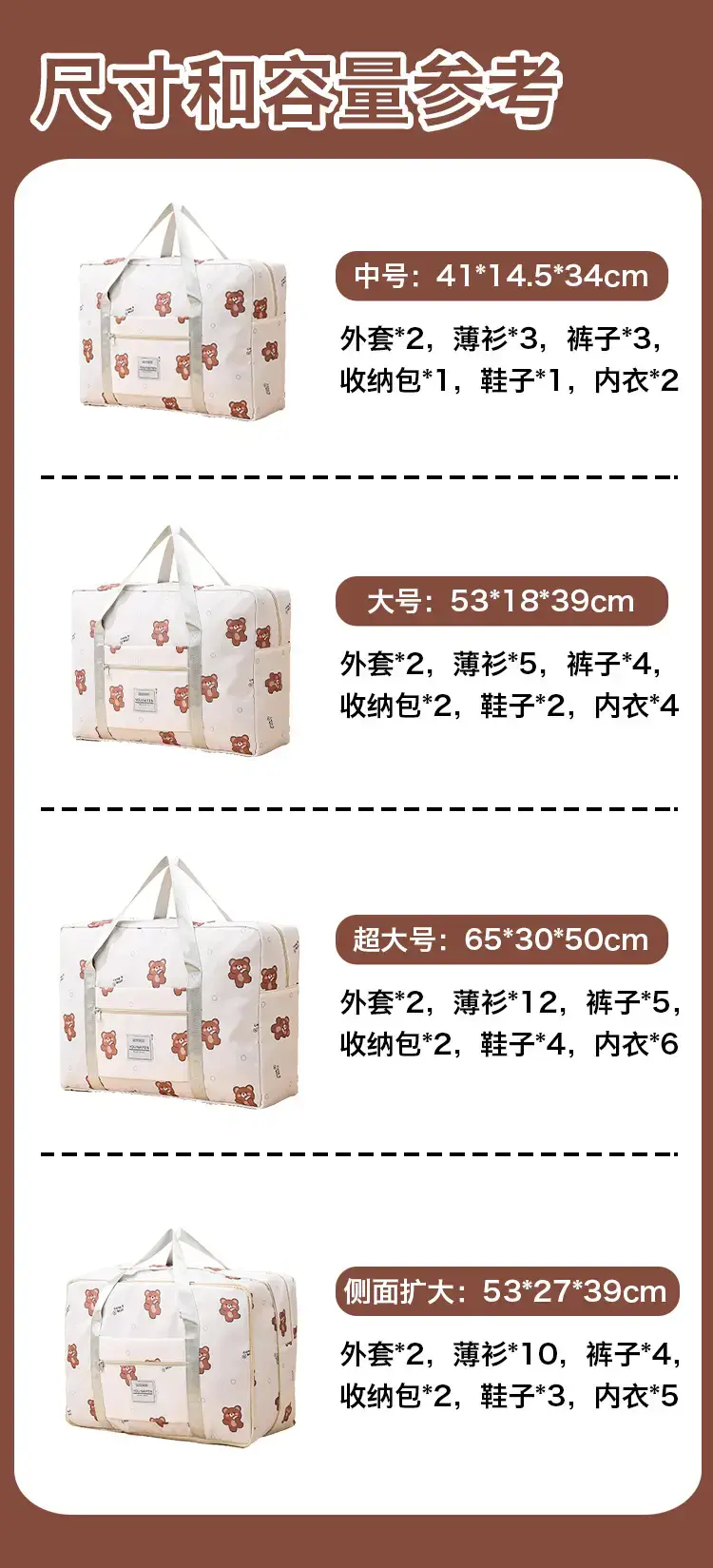 Large Capacity Waterproof Storage Bag for Travel — feature 5
