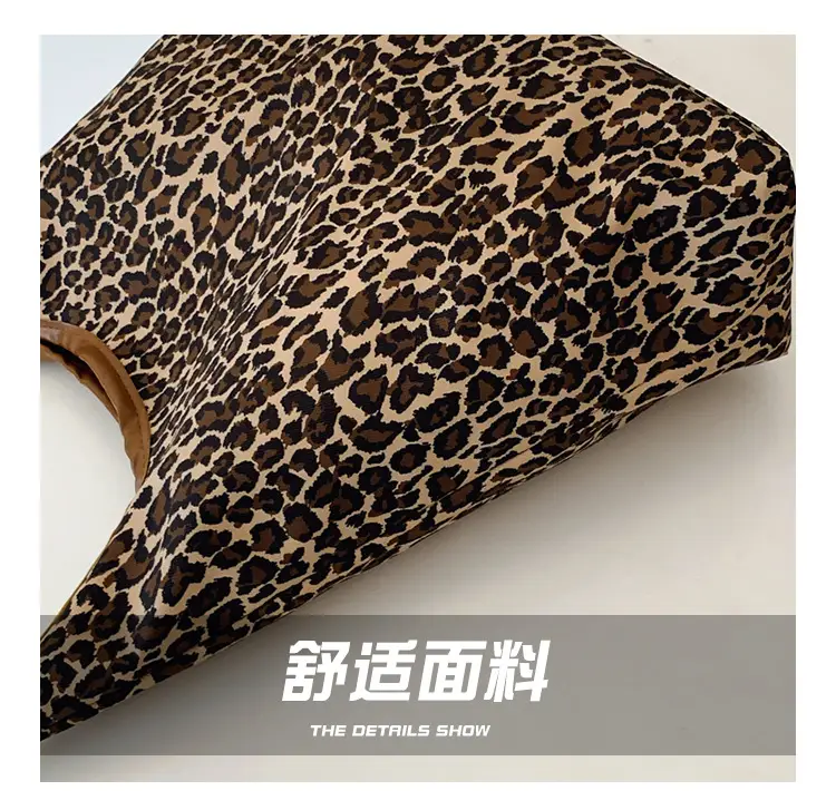 Leopard Print Large Capacity Tote Bag for Women — feature 6