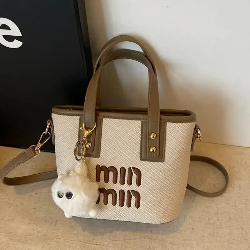 Women's Vintage Min Mouse Shoulder Bag Large Capacity - Image 5