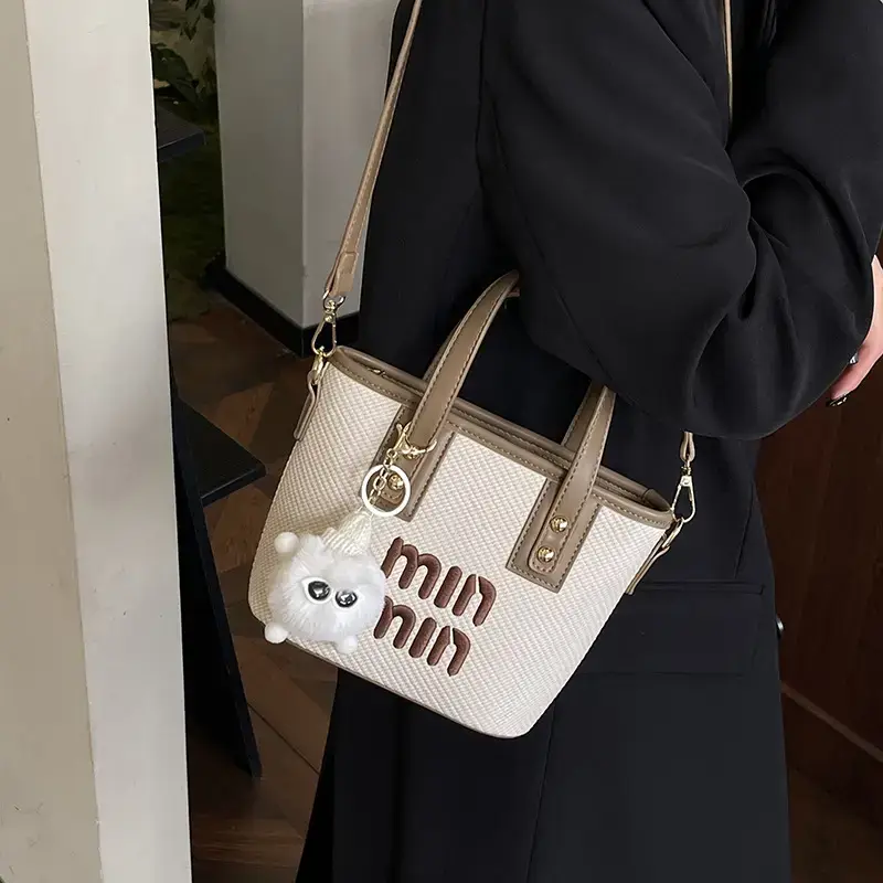 Women's Vintage Min Mouse Shoulder Bag Large Capacity - Image 7