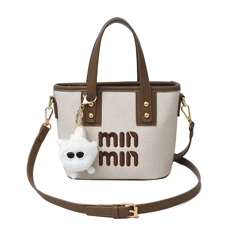 Women's Vintage Min Mouse Shoulder Bag Large Capacity - Image 2