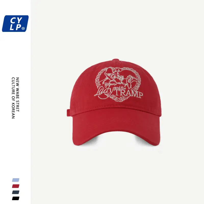 Women's Navy Blue Letter 'T' Cap Spring Summer - Image 8