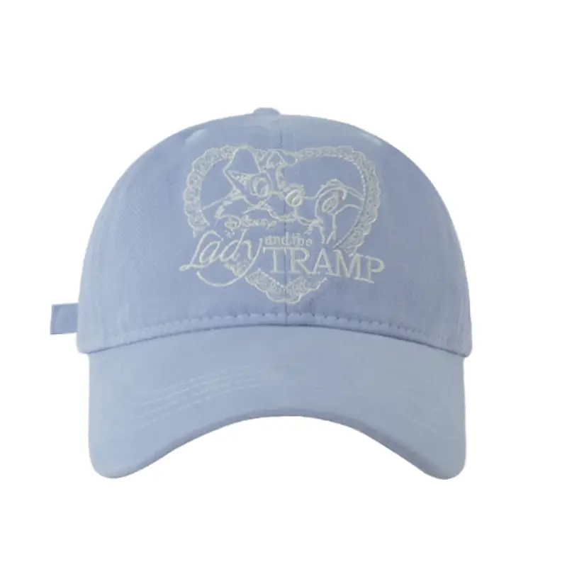 Women's Navy Blue Letter 'T' Cap Spring Summer - Image 9