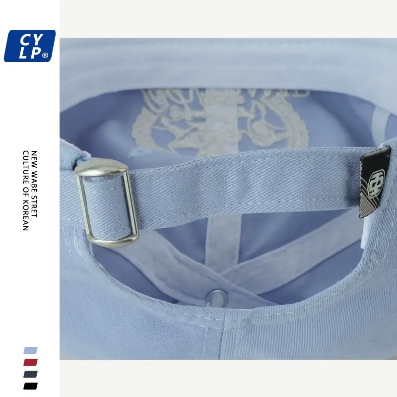 Women's Navy Blue Letter 'T' Cap Spring Summer — feature 15