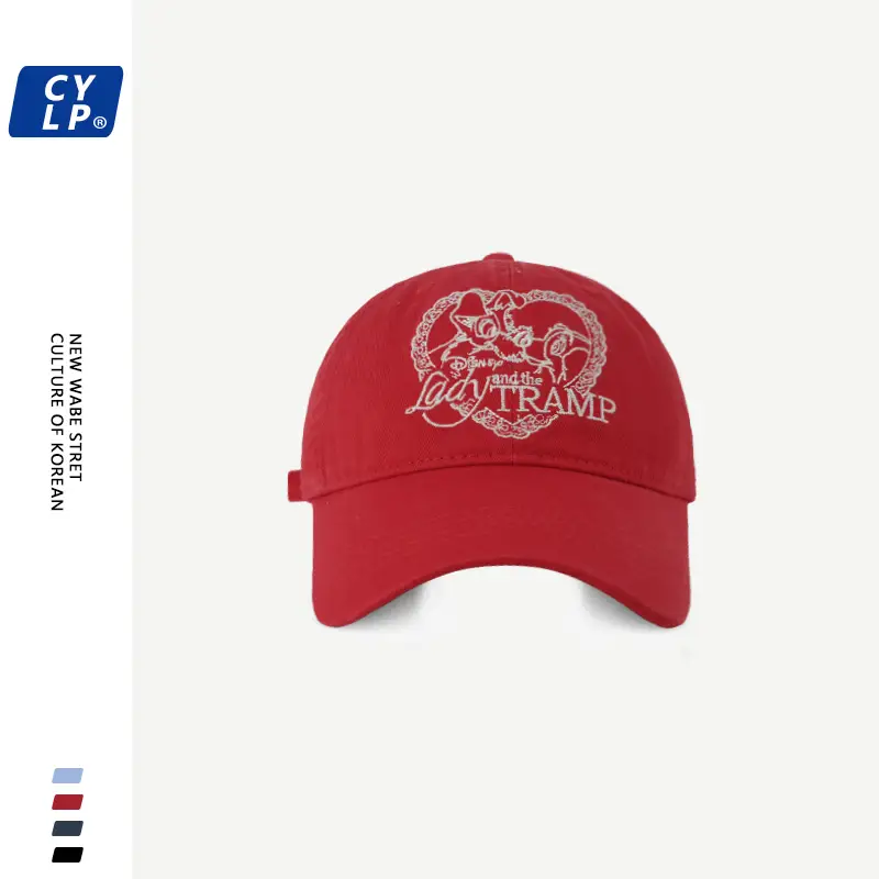 Women's Navy Blue Letter 'T' Cap Spring Summer - Image 2