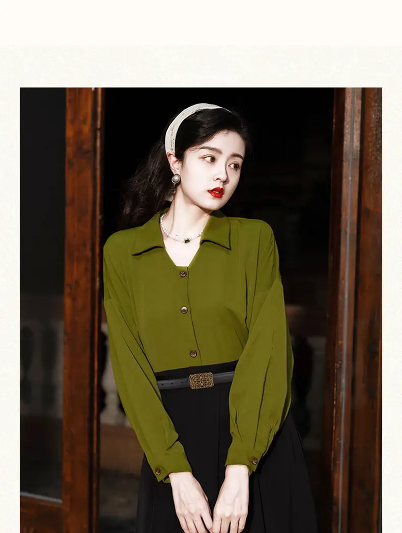 2025 Women's Retro Maillard Belt with Gold Embroidery — feature 4
