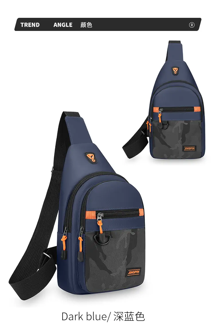 Men's Ins Trendy Fashion Shoulder Bag Large Capacity Outdoor Sports Crossbody Bag — feature 22