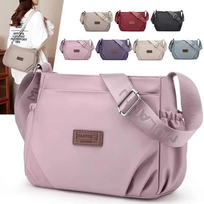 2024 New Soft Leather Multi-layer Shoulder Crossbody Bag - Image 9