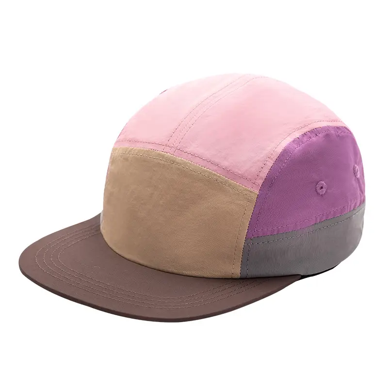 Orange Mesh Baseball Cap for Hiking Sports