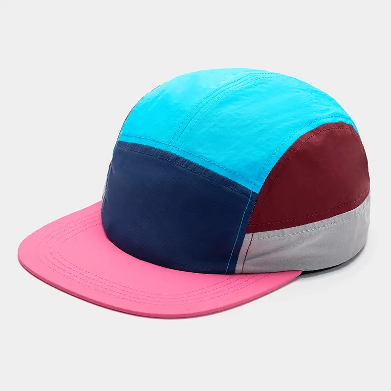 Orange Mesh Baseball Cap for Hiking Sports