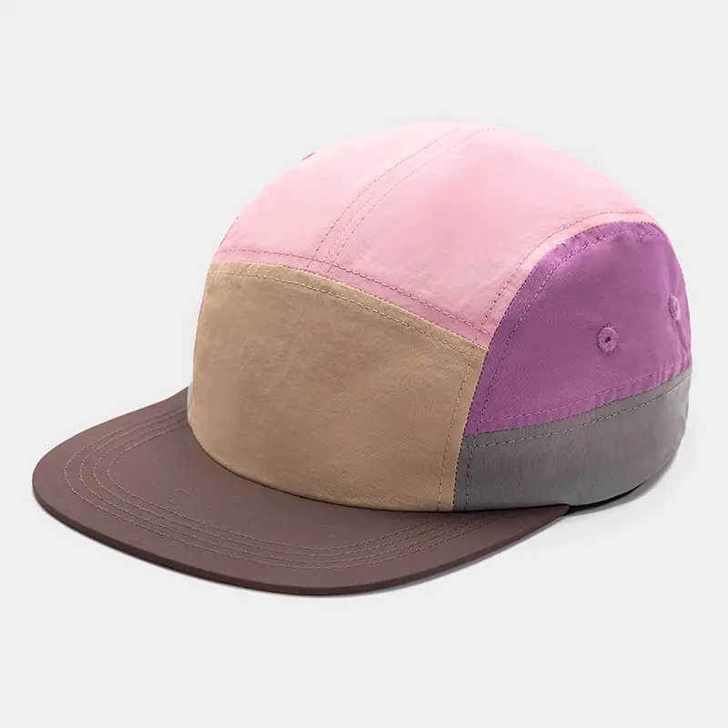 Orange Mesh Baseball Cap for Hiking Sports