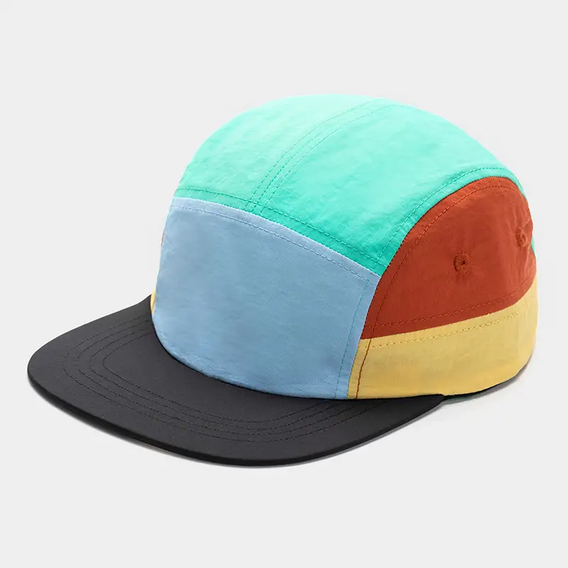 Orange Mesh Baseball Cap for Hiking Sports