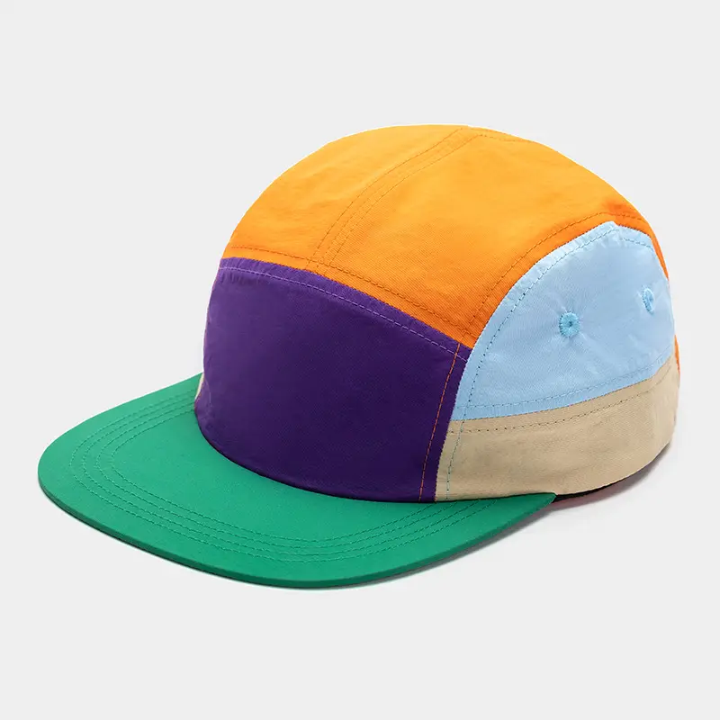 Orange Mesh Baseball Cap for Hiking Sports