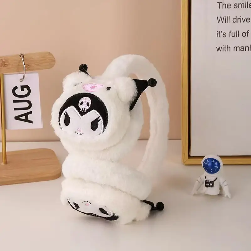 Cartoon Kulomi Earmuffs Internet-famous Student Children's Retractable Anti-freeze Warm Earmuffs Riding Ear Protection Earmuffs