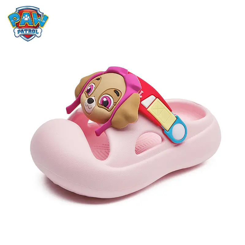 Wang Wang Cartoon Baby Sandals Pink Non-Slip