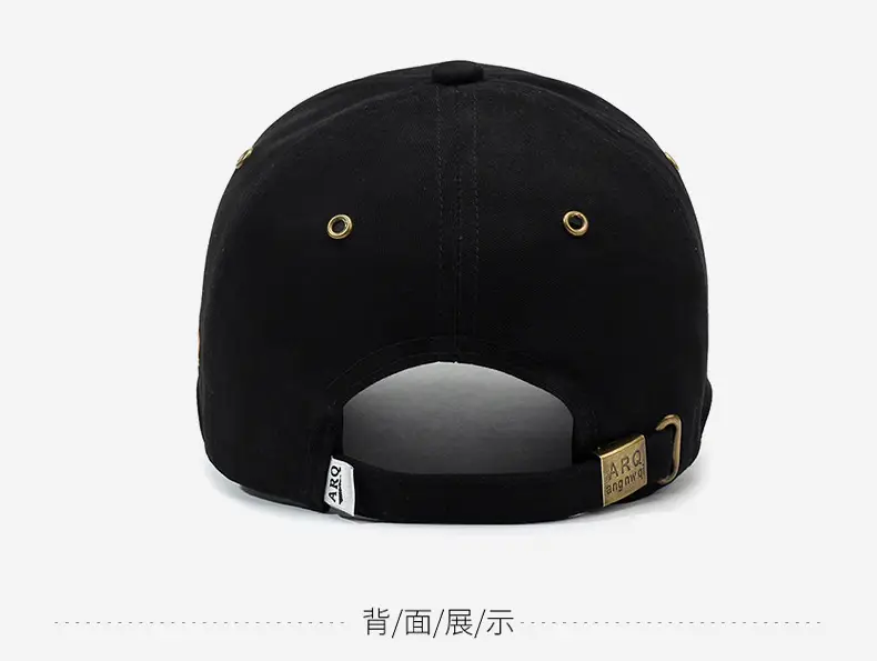 Men's Beige 4&GO Embroidered Baseball Cap — feature 11