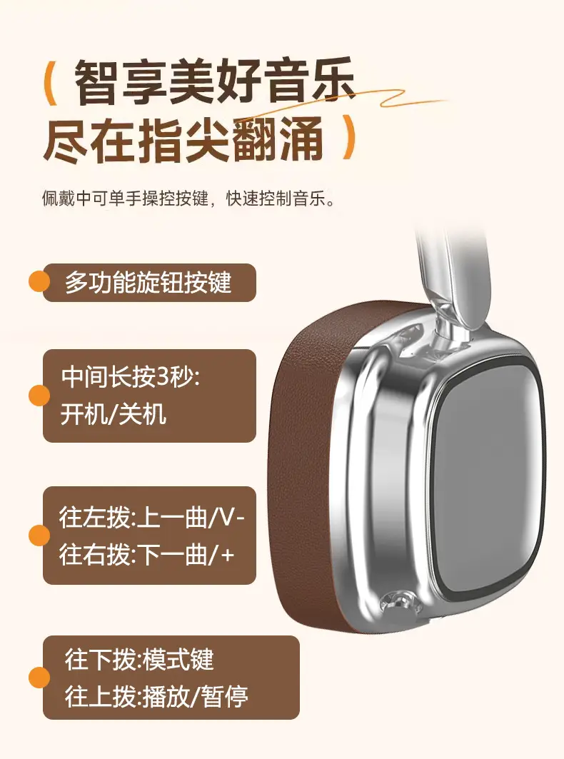 Bluetooth 5.4 Wireless Headset with Soft Ear Cushions β feature 15