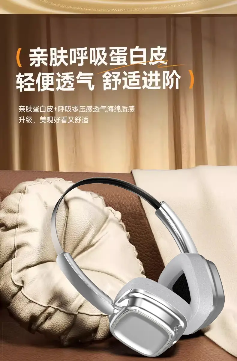 Bluetooth 5.4 Wireless Headset with Soft Ear Cushions β feature 9