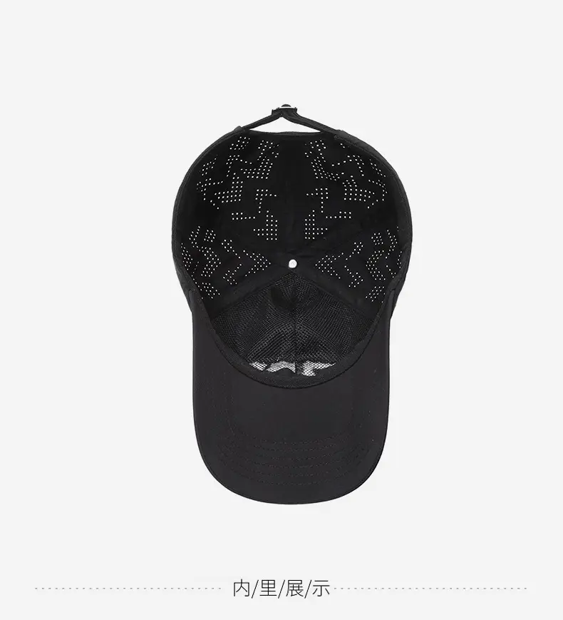 Men's Grey Duck Tongue Cap with ADLY Embroidery — feature 13