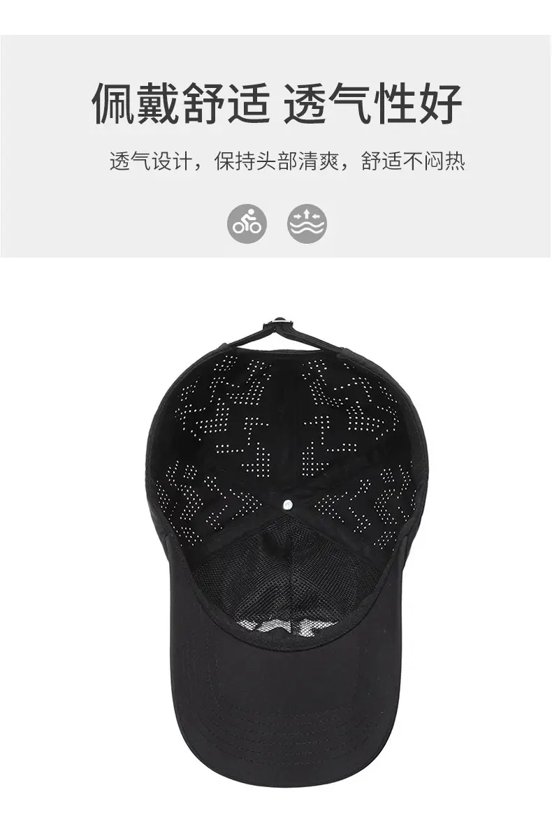 Men's Grey Duck Tongue Cap with ADLY Embroidery — feature 5