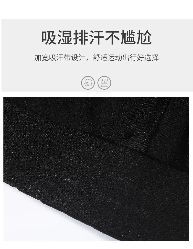 Black Korean Embroidered Baseball Cap for Men Women — feature 3