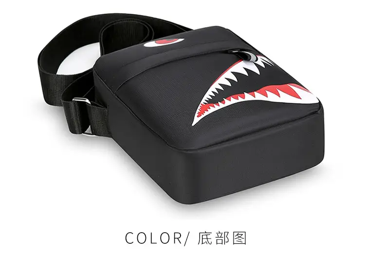 Men's Waterproof Crossbody Bag with Crocodile Design — feature 27