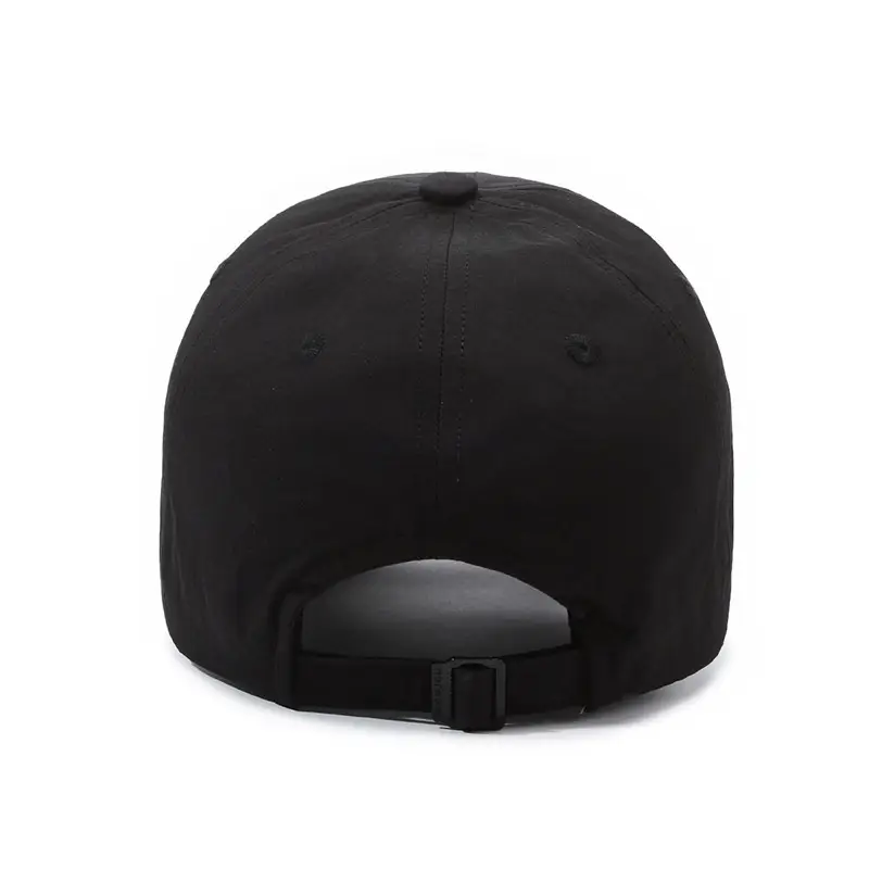Black Korean Embroidered Baseball Cap for Men Women - Image 10