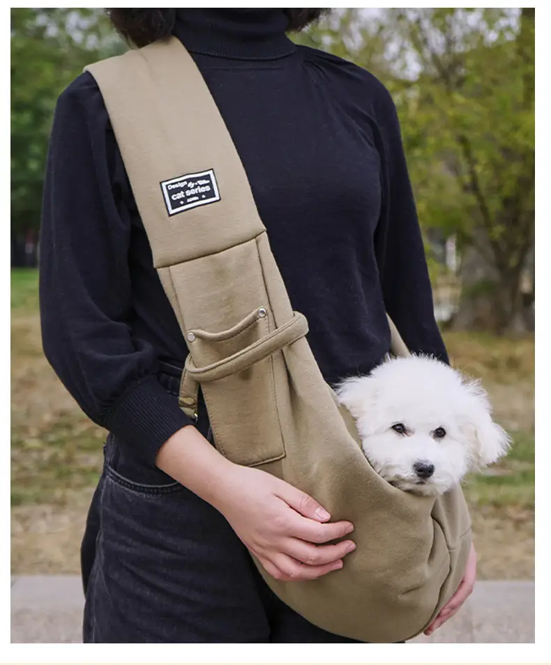 Pet Messenger Bag Gray 12x65cm Shoulder Bag — feature 38