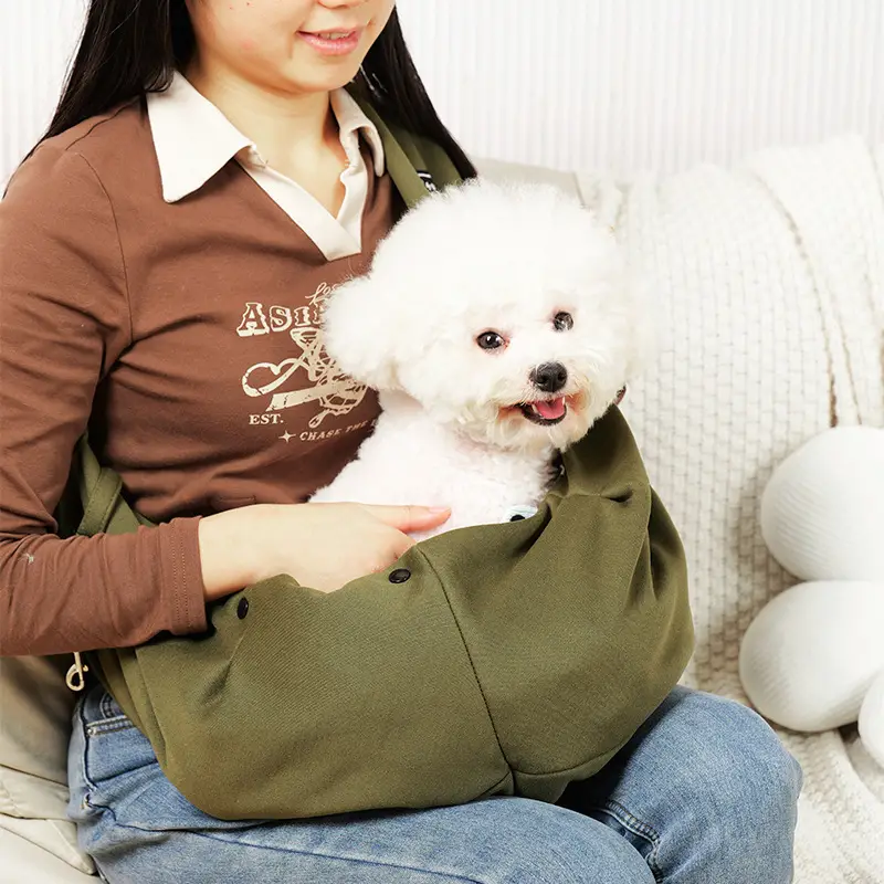Army Green Polyester Bag Plus Phone Pocket