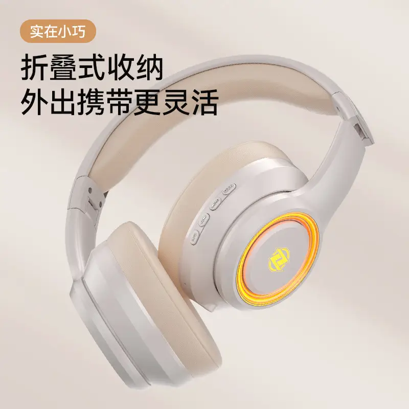Wireless Bluetooth Headset with LED Light & Comfortable Headband - Image 7