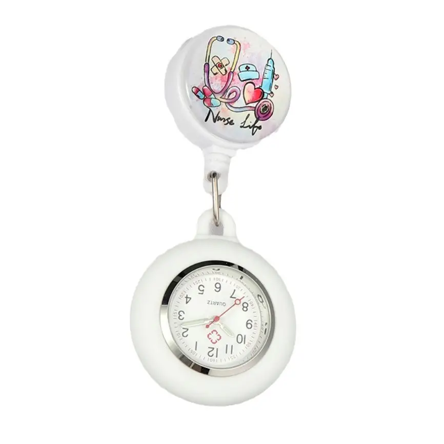 Wholesale Cross-Border Crystal Glass Pocket Watch with Easy-Pull Buckle and Luminous Feature - Image 9