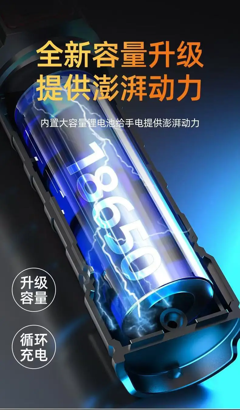 New Super Bright Laser Telescopic Flashlight β feature 10