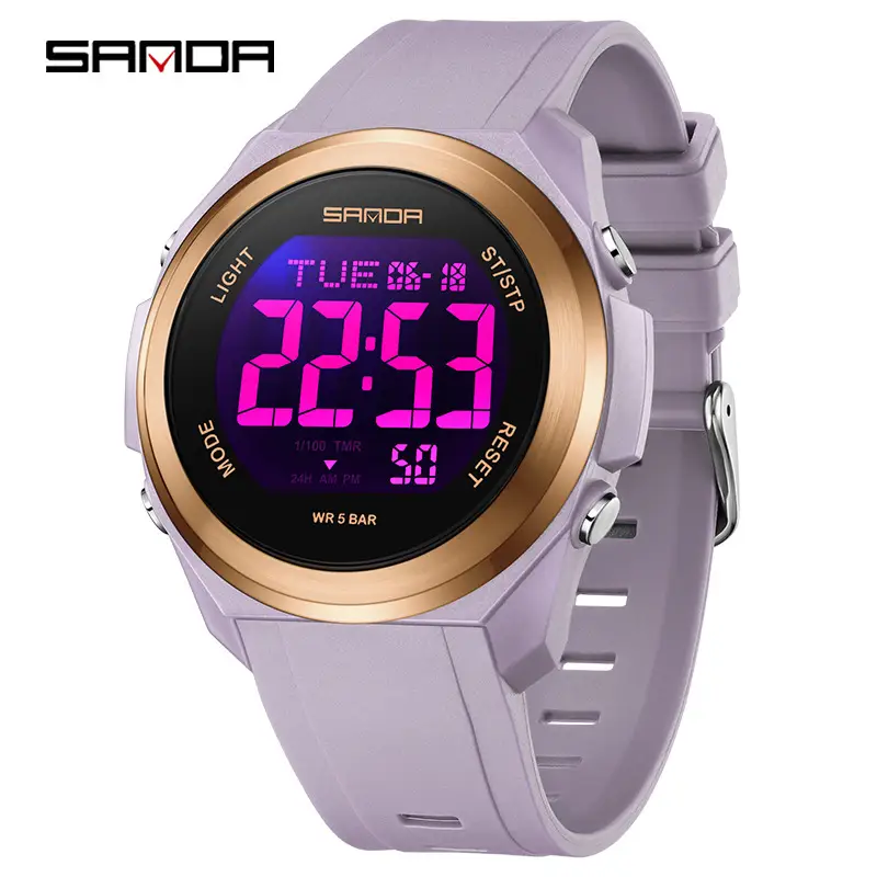 Sanda Digital Countdown Sports Watch for Girls Middle School - Image 12