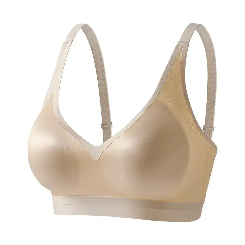 Traceless Satin Camisole Women's Inner Wearing Plus Size - Image 6