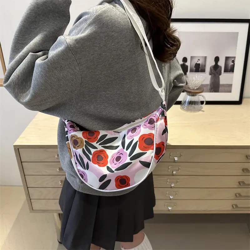 Women's Floral Crossbody Bag Large Capacity Winter 2024 - Image 7